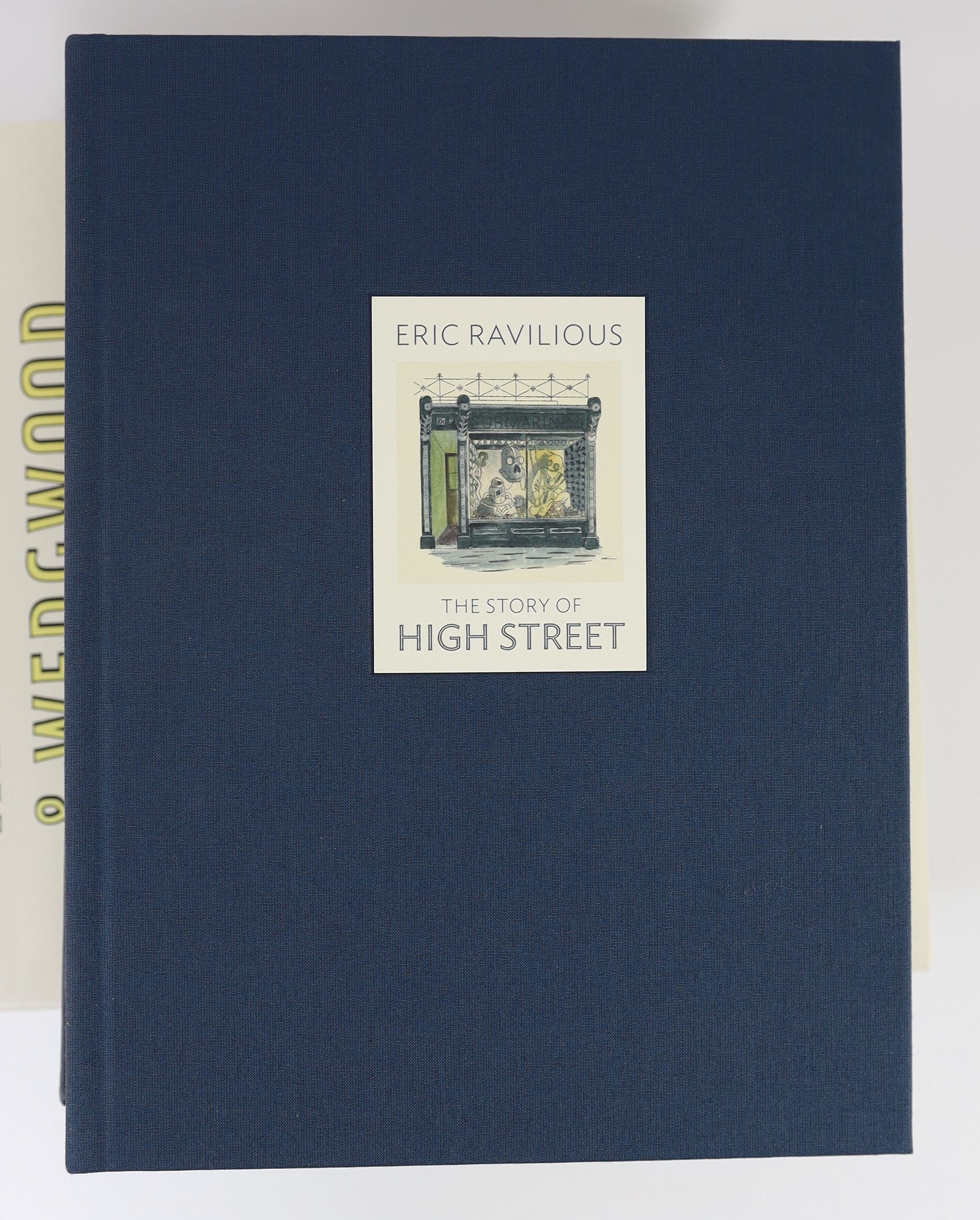 Ravilious, Eric - 6 works, about or Illustrated by:- Ravilious - The Complete Wedgwood Designs of Eric Ravilious, Dalrymple Press, 1986; Ullmann, Anne (editor) - Ravilious at War, The Fleece Press, Upper Denby, 2002; Pow